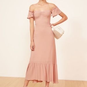 Reformation Butterfly Dress in Blush